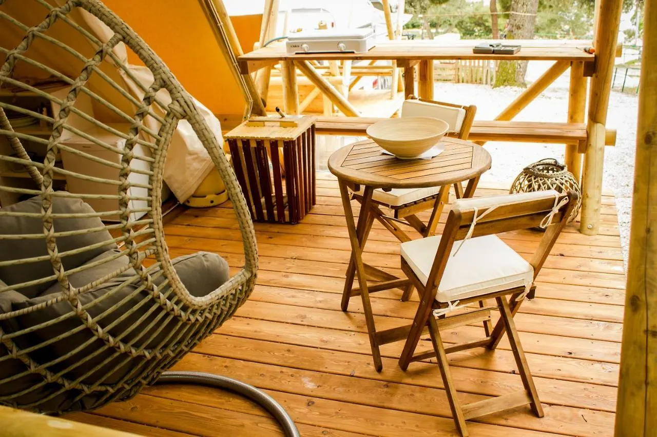 Luxe tent Glamping Tent Rovinj Hotel Kroatië